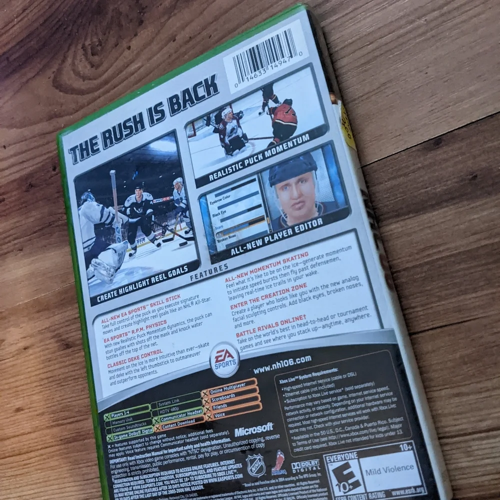 NHL 06 (Microsoft Original Xbox) Video Game